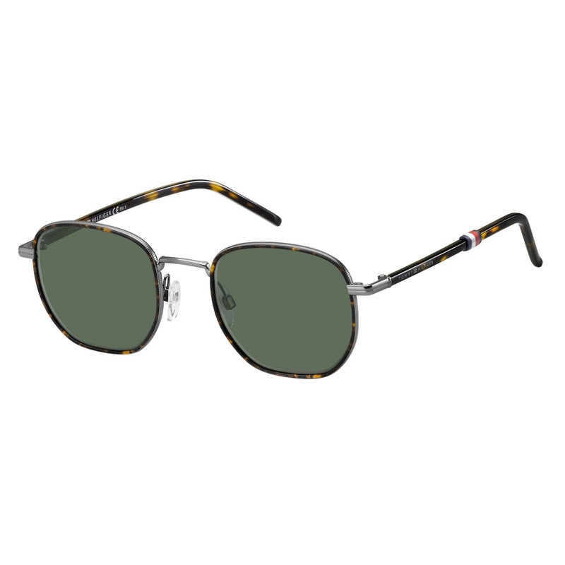 Tommy Hilfiger Men's Sunglasses, Square Shape TH1672/S - Dark Ruthen Semimatt