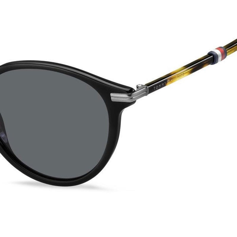 Tommy Hilfiger Men's Sunglasses, Oval Shape TH 1673 - Gray