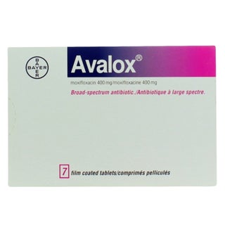 Avalox 40mg Film Coated Tablets, Pack of 7's