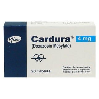 Cardura 4mg Tablets, Pack of 20's