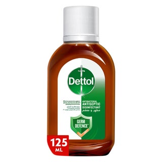 Dettol Antibacterial & Antiseptic Disinfectant Liquid 125ml