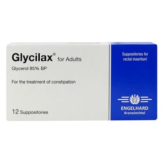 Glycilax 1g Adult Suppositories, Pack of 12's