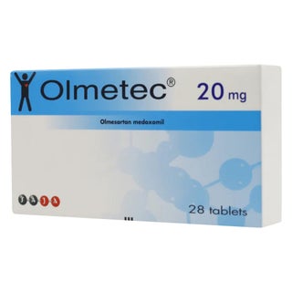 Olmetec 20mg Tablets, Pack of 28's