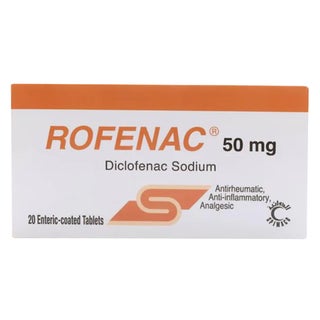 Rofenac 50mg Enteric Coated Tablets, Pack of 20's