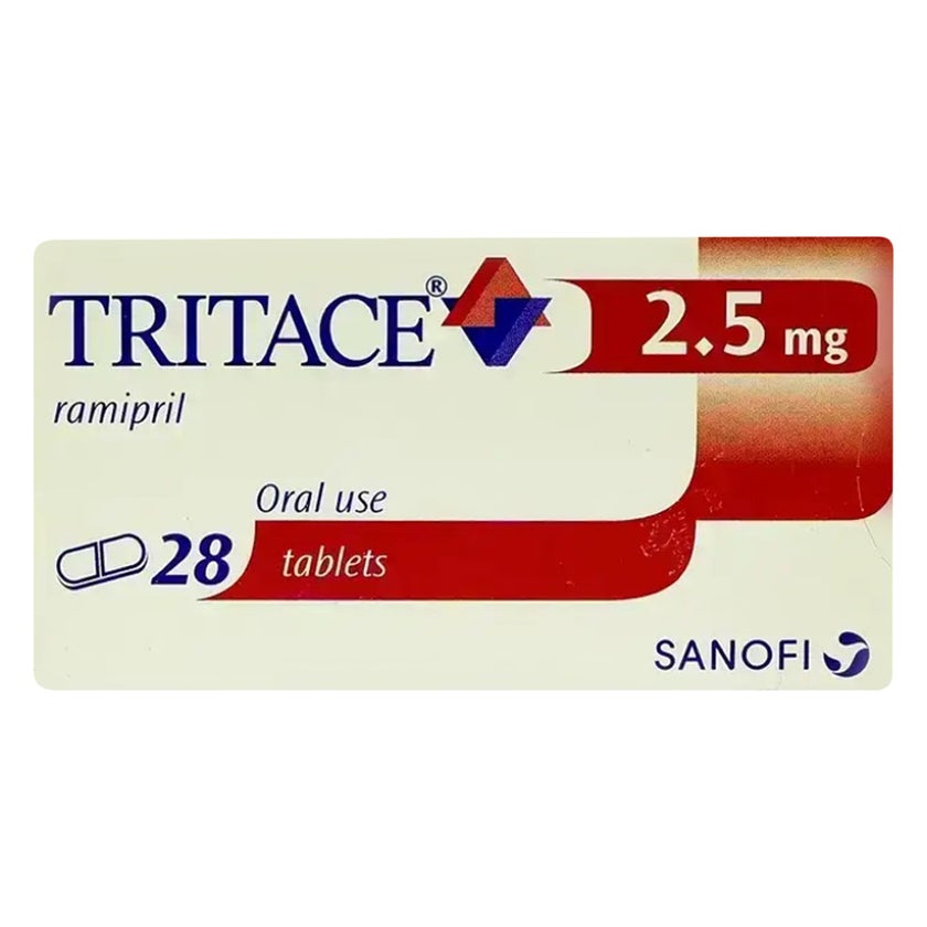 Tritace 2.5mg Tablets, Pack of 28's