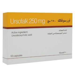 Ursofalk 250mg Capsules, Pack of 50's