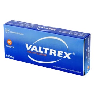Valtrex 500mg Tablets, Pack of 10's