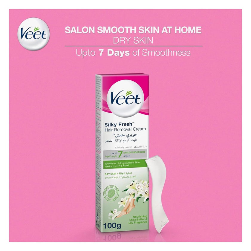 Veet Hair Removal Cream For Dry Skin 100g