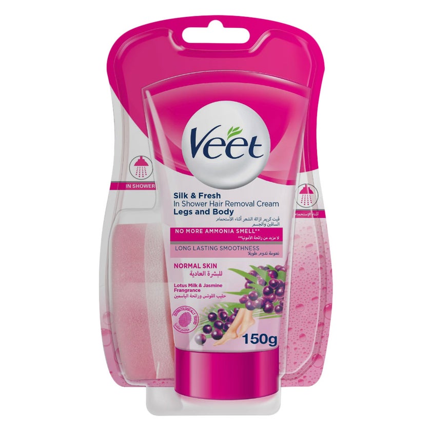 Veet In Shower Hair Removal Cream For Normal Skin 150g