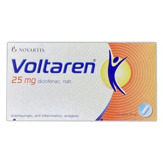 Voltaren 25mg Suppsositories, Pack of 10's
