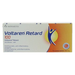 Voltaren Retard 100mg Coated Tablets, Pack of 10's