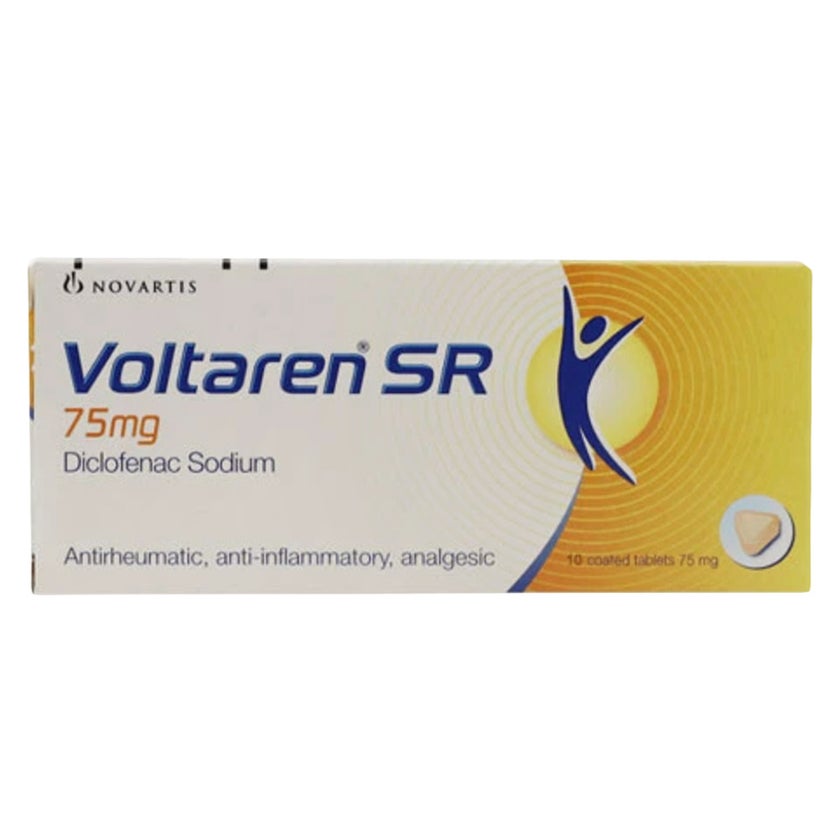 Voltaren SR 75mg Tablets, Pack of 10's