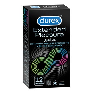 Durex Extended Pleasure Condoms, Pack of 12's