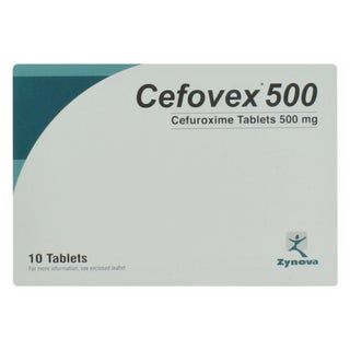 Cefovex 500mg Film Coated Tablets, Pack of 15's