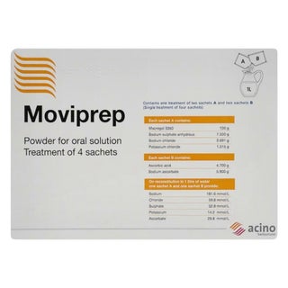 Moviprep Powder For Oral Solution Sachets, Pack of 2's