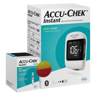 Accu-Chek Instant Blood Sugar Monitoring Syster + Test Strips 50's - PROMO Pack