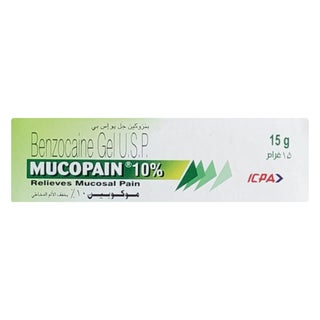 Mucopain 10% Oral Gel 15g