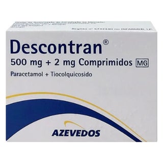 Descontran 500mg + 2mg Uncoated Tablets, Pack of 20's