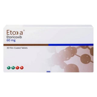Etoxa 60mg Tablets, Pack of 30's