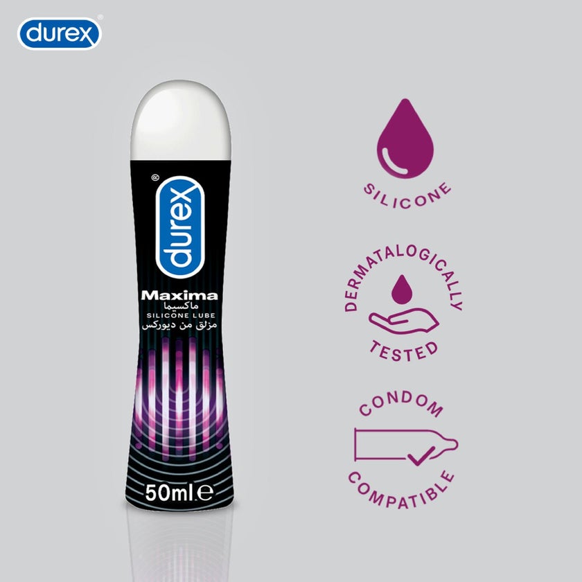 Durex Maxima Silicone Lubricant Gel 50ml