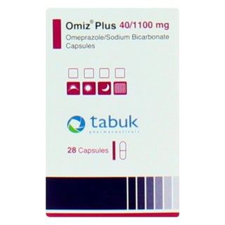 Omiz Plus 40mg/1100mg Capsules, Pack of 28's