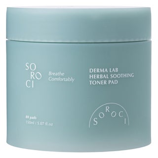Soroci Derma Lab Herbal Soothing Toner Pads 150ml, Pack of 80's