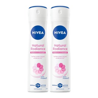 Nivea Women Natural Radiance Deo Spray 150ml, Pack of 2