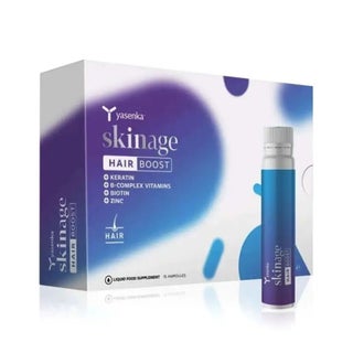 Skinage Hair Boost Drinkable Ampoule 25ml, Pack of 15's