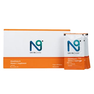 Rowan Bioceuticals No.9 Glutathione & Vitamin C Sachets 15g, Pack of 30's