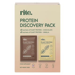 Rite Plant Protein Drink Mix Discovery, Pack of 6's