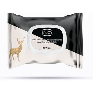 Enjoy Musk Scented Feminine Wipes, Pack of 20's