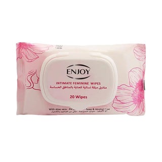 Enjoy Intimate Feminine Wipes, Pack of 20's