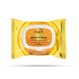 Enjoy Brightening Vitamin C Facial Wipes, Pack of 25's