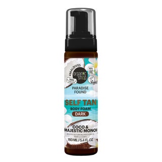 Organic Shop Paradise Found Coco & Majestic Monoi Self Body Tanning Foam 160ml - Dark