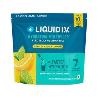 Liquid I.V. Hydration Multiplier Electrolyte Drink Mix - Lemon Lime Flavor, Pack of 24's