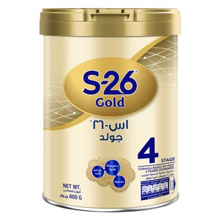 S-26 Gold Stage 4 Growing Up Children's Formula For 3 To 6 Years 800g