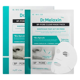 Dr. Melaxin BP Pore Clear Face Sheet Mask 25g, Pack of 5's