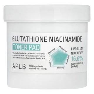 APLB Glutathione Niacinamide Toner Pads, Pack of 60's