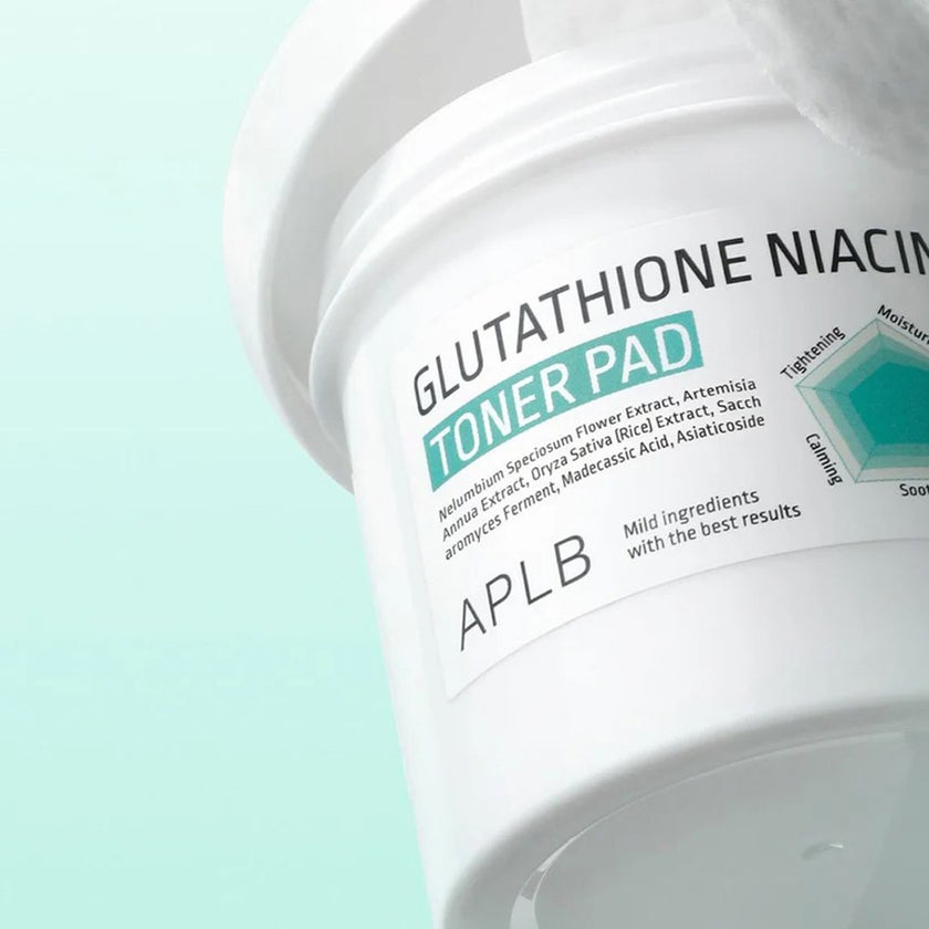 APLB Glutathione Niacinamide Toner Pads, Pack of 60's