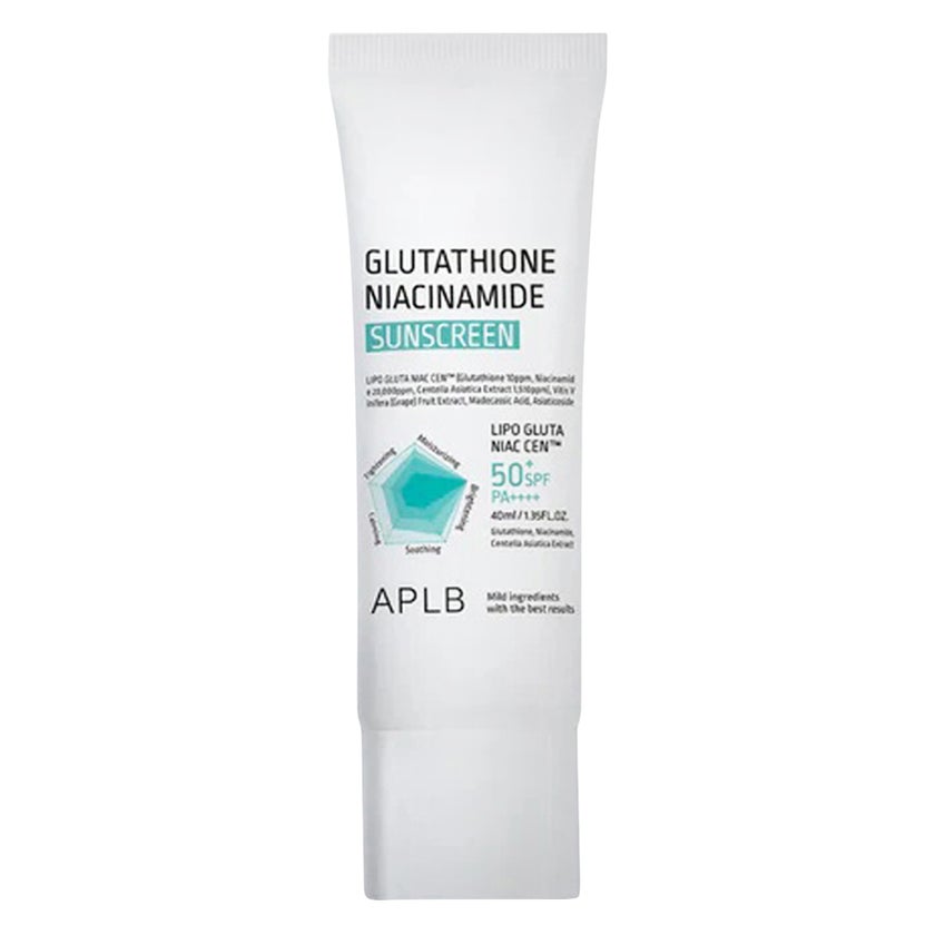 APLB Glutathione Niacinamide SPF50+ Sunscreen 40ml