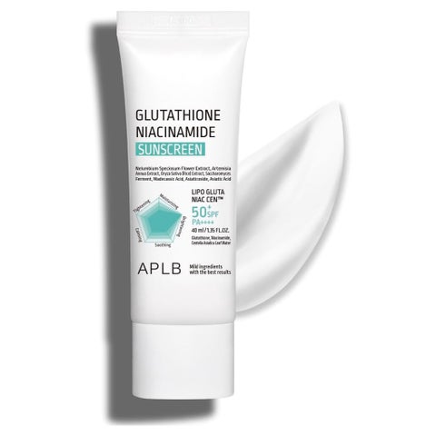 واقي شمس SPF50+ بالغلوتاثيون والنياسيناميد إيه بي إل بي، 40 مل
