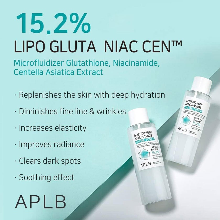 APLB Glutathione Niacinamide Facial Toner 160ml