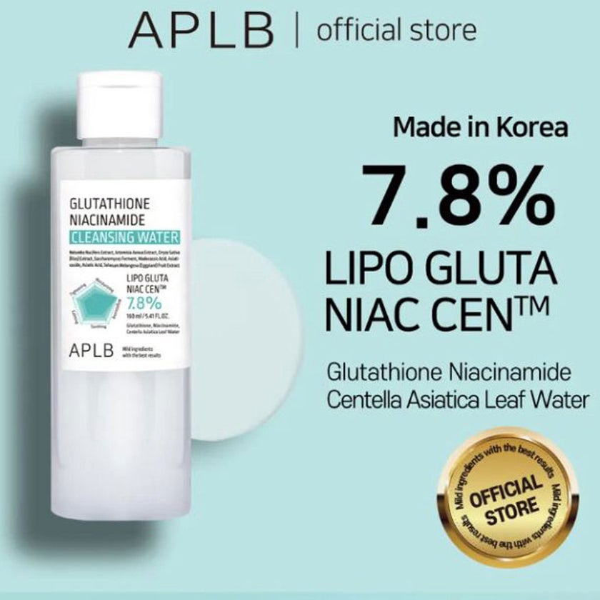 APLB Glutathione Niacinamide Cleansing Water 160ml