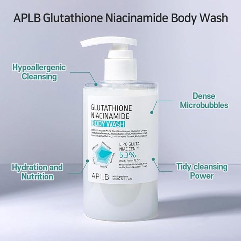 APLB Glutathione Niacinamide Body Wash 300ml