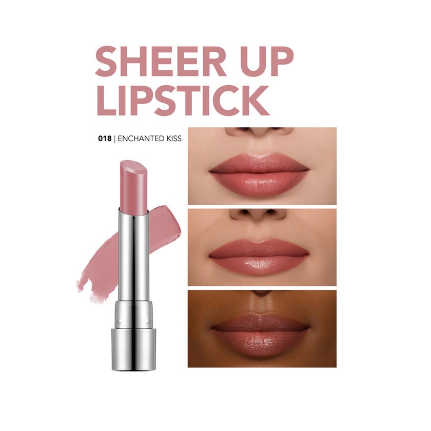 Flormar New Sheer Up Lipstick 3g - Enchanted Kiss/18