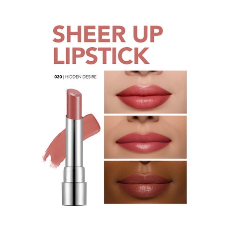 Flormar New Sheer Up Lipstick 3g - Hidden Desire/020