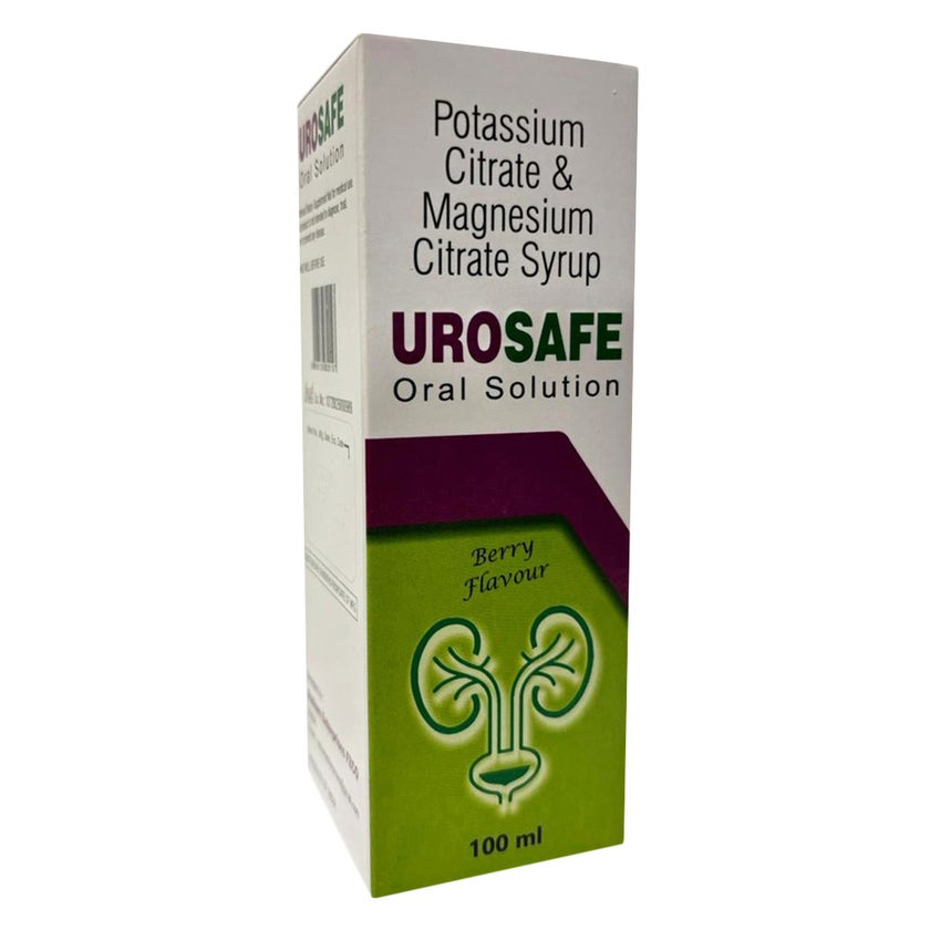 Urosafe Berry Flavour Oral Solution 100ml