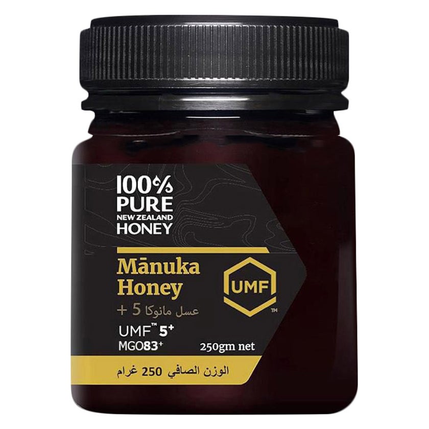 100% Pure New Zealand Manuka Honey UMF5+ MGO83+ 250g