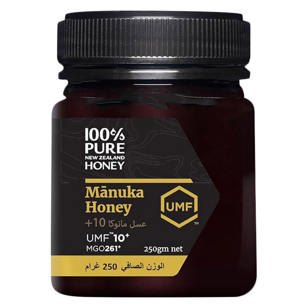 100% Pure New Zealand Manuka Honey UMF10+ MGO261+ 250g - myAster