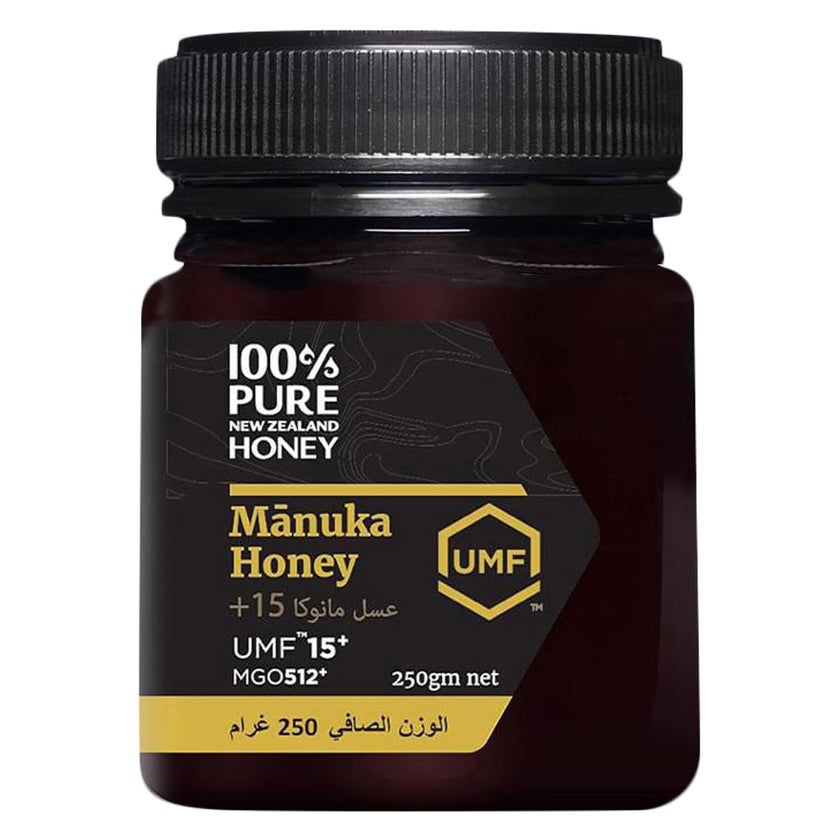 100% Pure New Zealand Manuka Honey UMF15+ MGO512+ 250g
